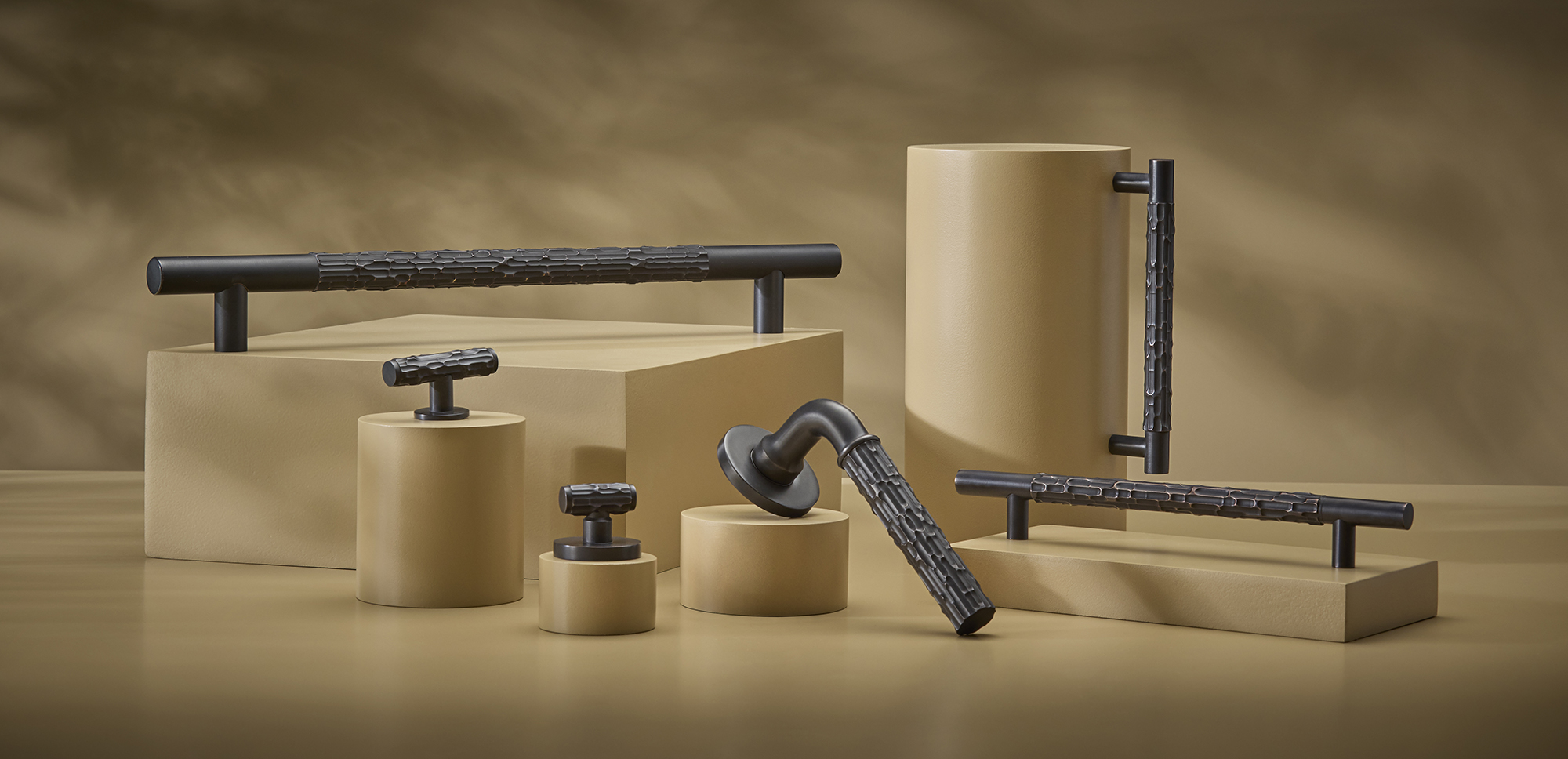Luxury, statement architectural hardware